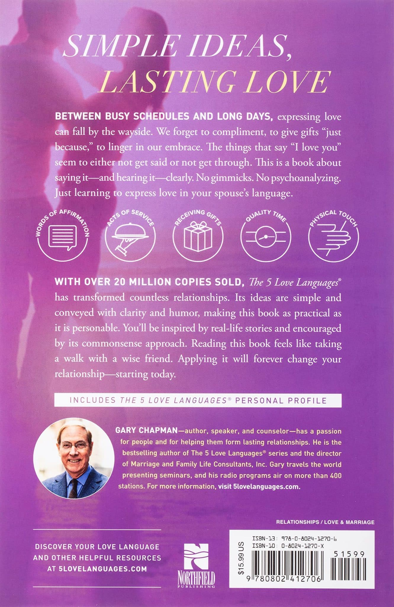 5 Love Languages Back